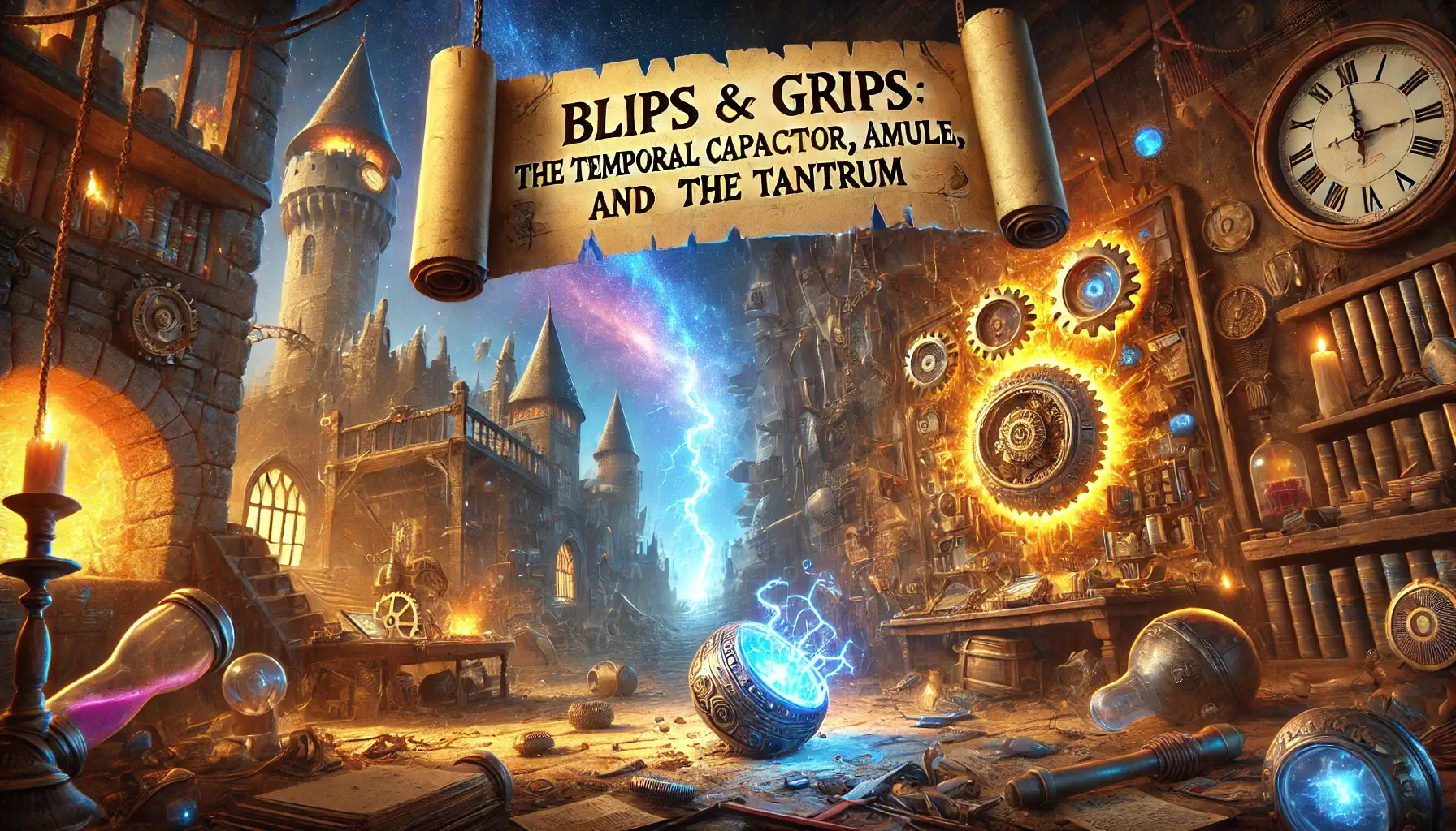 The Temporal Capacitor, Amulet, and the Tantrum