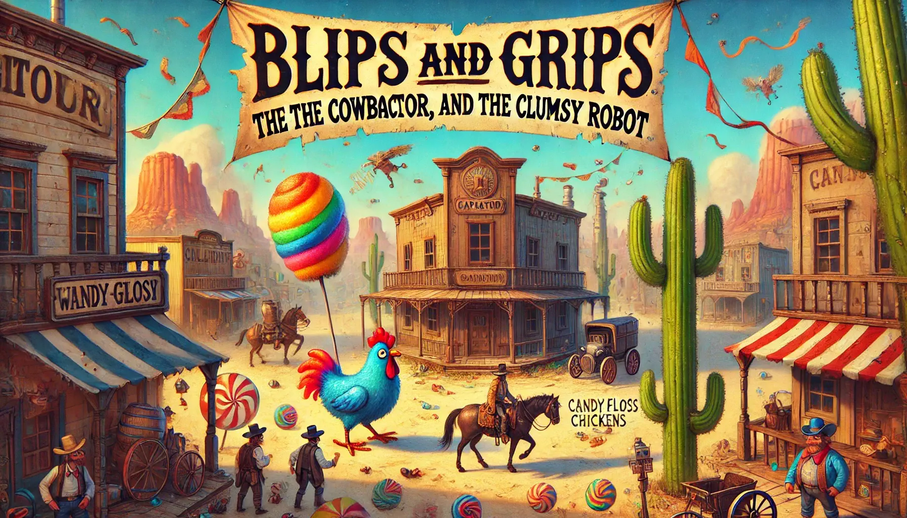 The Cowboy, the Capacitor, and the Clumsy Robot