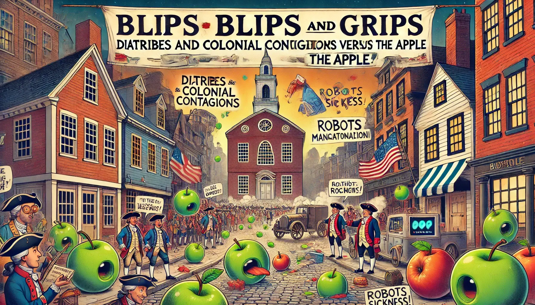 Diatribes and Colonial Contagions vs. The Apple