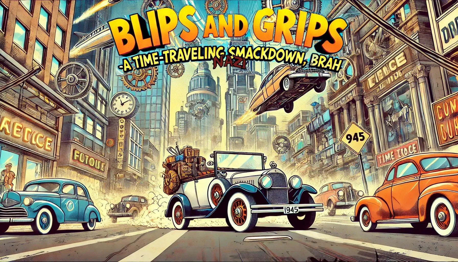 Gears of Chaos: A Time-Traveling Nazi Smackdown, Brah