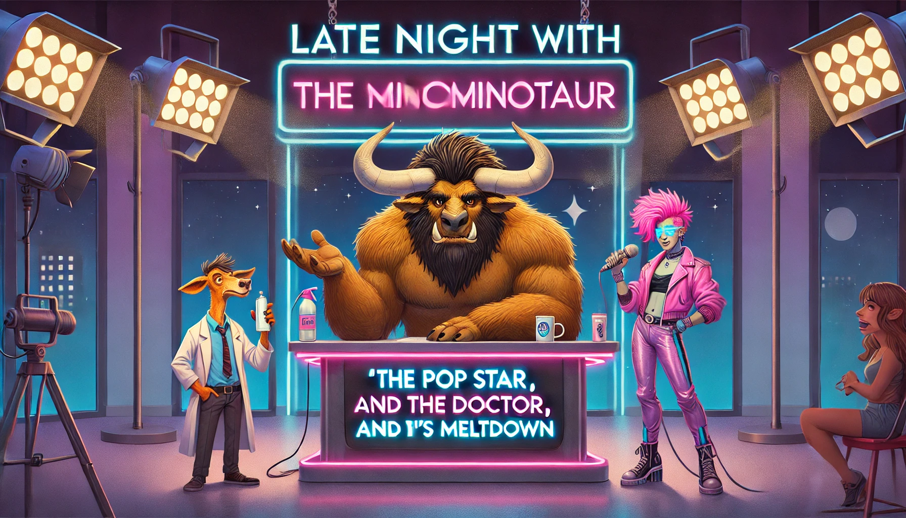 The Pop Star, the Doctor, and the Minotaur’s Meltdown