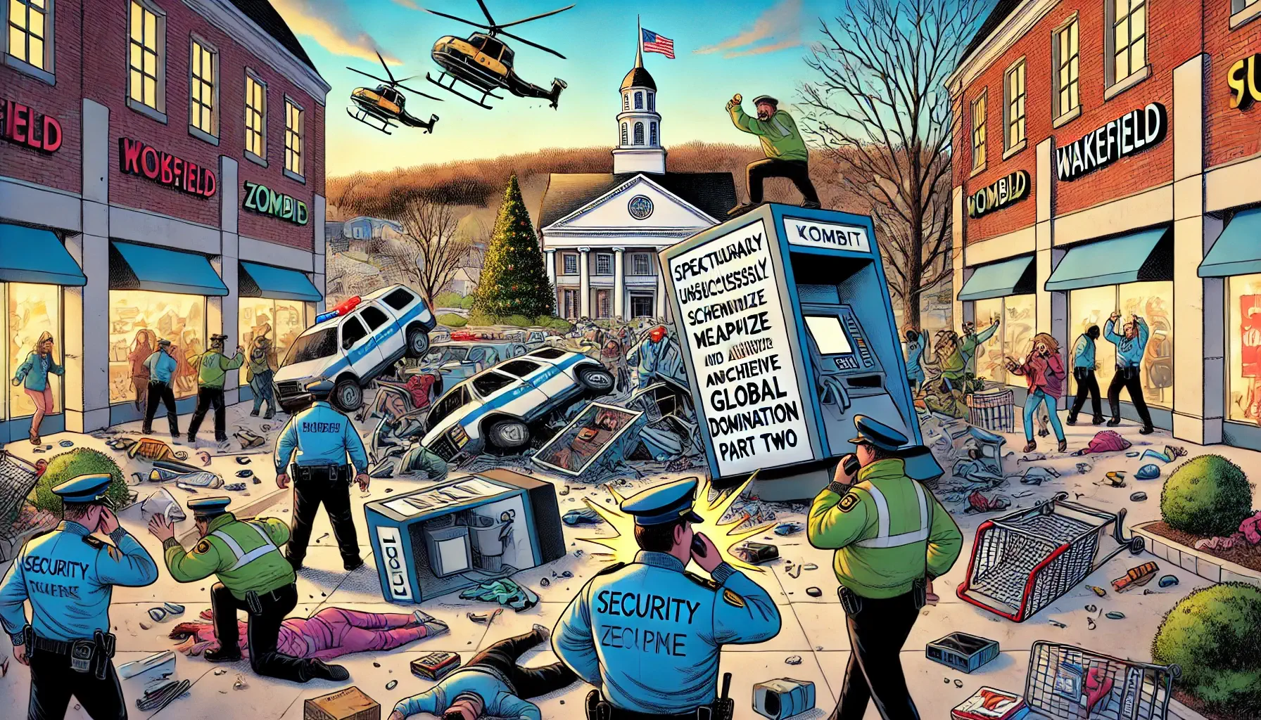 The Spectacularly Unsuccessful Scheme to Weaponize Mall Kiosks and Achieve Global Domination, Part Two: A Glorious Implosion of Ego and Trash
