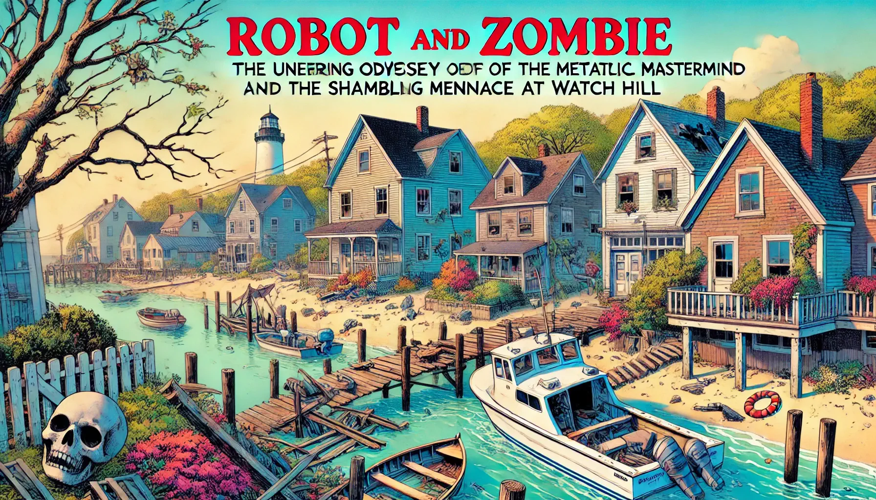The Unnerving Odyssey of the Metallic Mastermind and the Shambling Menace at Watch Hill
