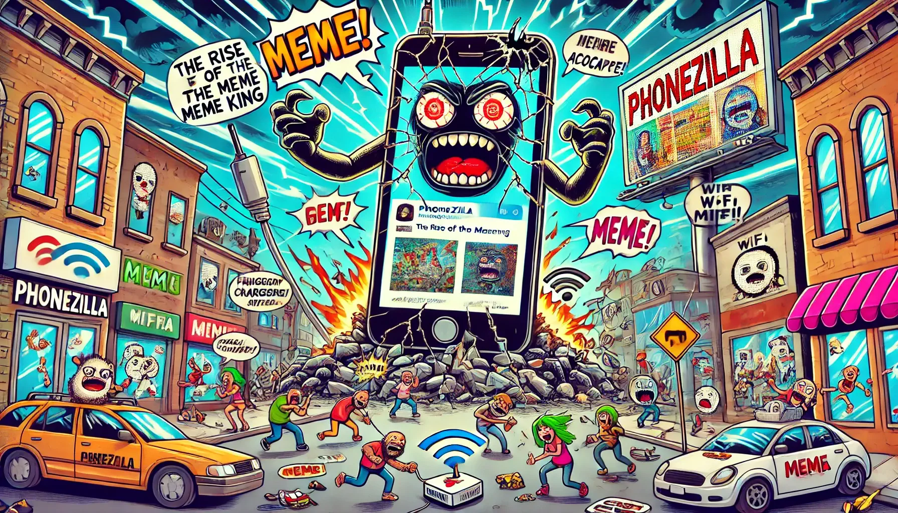 Phonezilla: The Rise of the Meme King