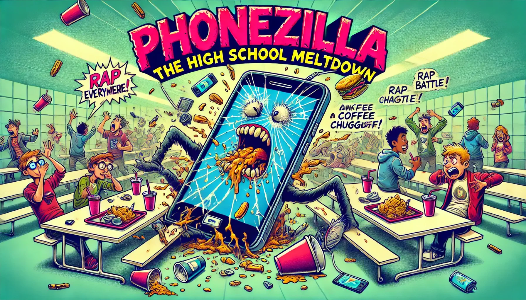 Phonezilla in the Cafeteria: The High School S%%t Show