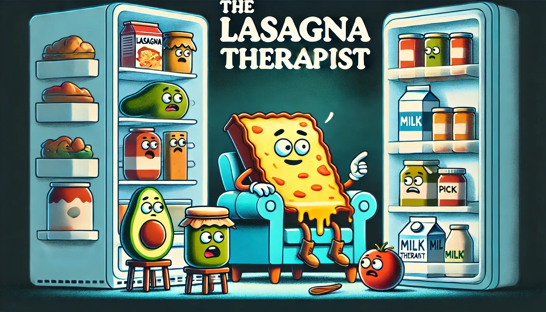 The Lasagna Therapist Banner